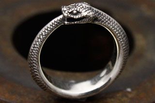Mad Cult Brainwashing Snake Ring