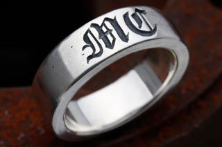 Mad Cult Flat MC Ring