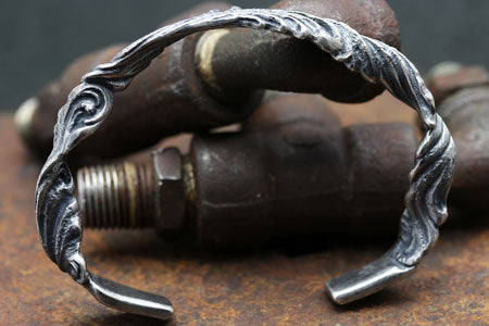 Mad Cult Vintage Twist Flow 純銀手鈪