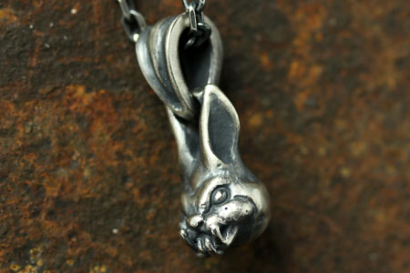 Mad Cult - Evil Rabbit Pendant w/ necklace_11