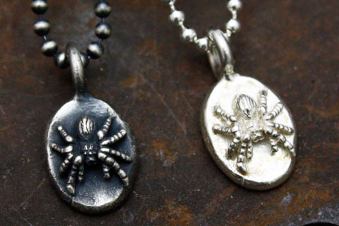 Spider Charm ( With SV Chain )