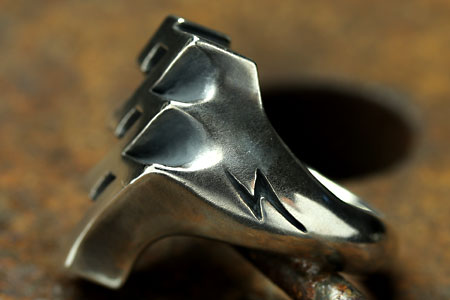 Mad Cult 777 Lightning Ring L