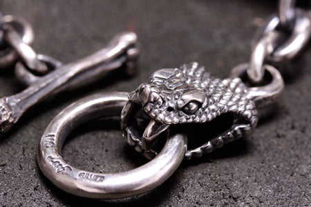 Mad Cult Murder Snake Biting Bracelet