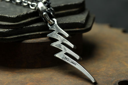 Mad Cult hk 777 Lightning 骷髏吊墜 S