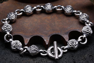 Mad Cult Rose Ball Bracelet 純銀手鏈