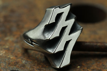 Mad Cult 777 Lightning Ring L