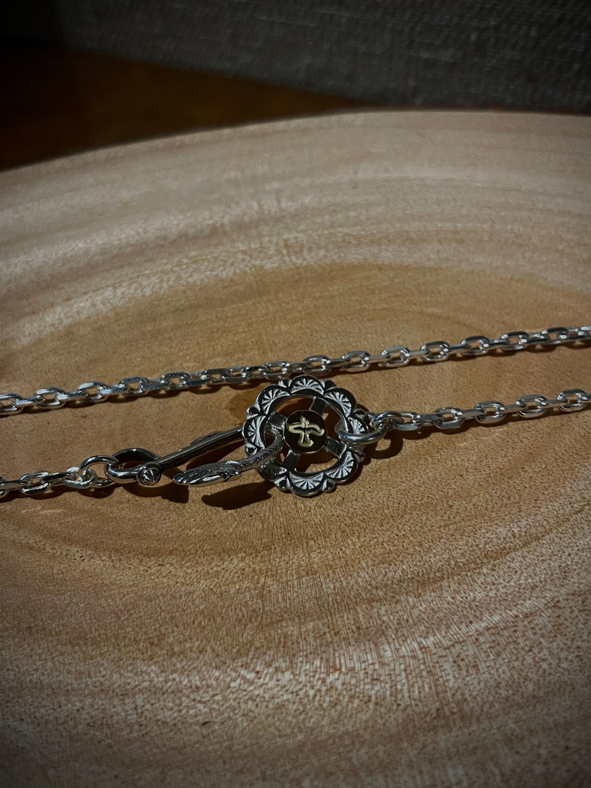 Silver Dollar Craft 千葉章弘 點金輪老鷹扣頸鏈
