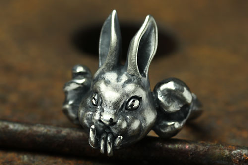 Mad Cult hk Evil Rabbit 戒指M