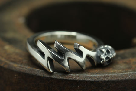 Mad Cult 777 Lightning Ring S