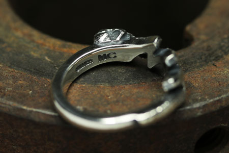 Mad Cult 777 Lightning rust Ring S