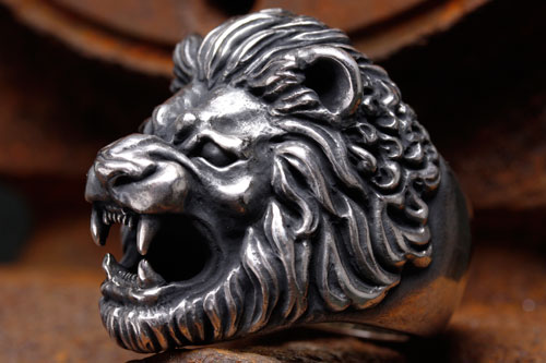 Mad Cult hk Lion Head 純銀獅子頭戒指