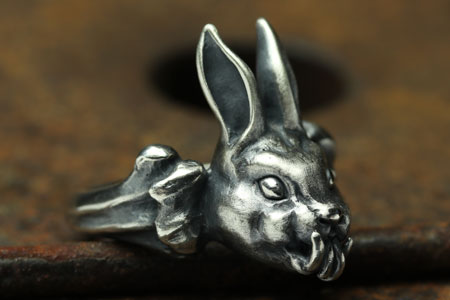 Mad Cult hk Evil Rabbit 戒指M