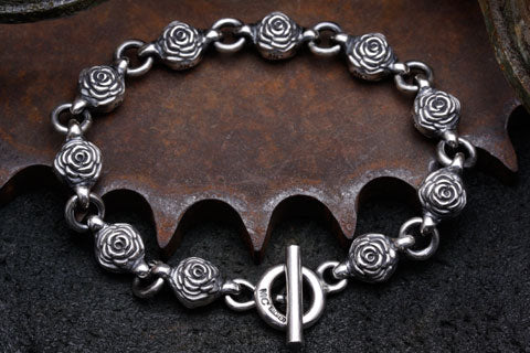 Mad Cult Rose Ball Bracelet 純銀手鏈