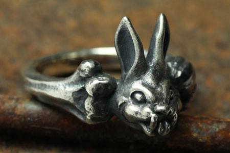 Mad Cult Evil Rabbit Ring S