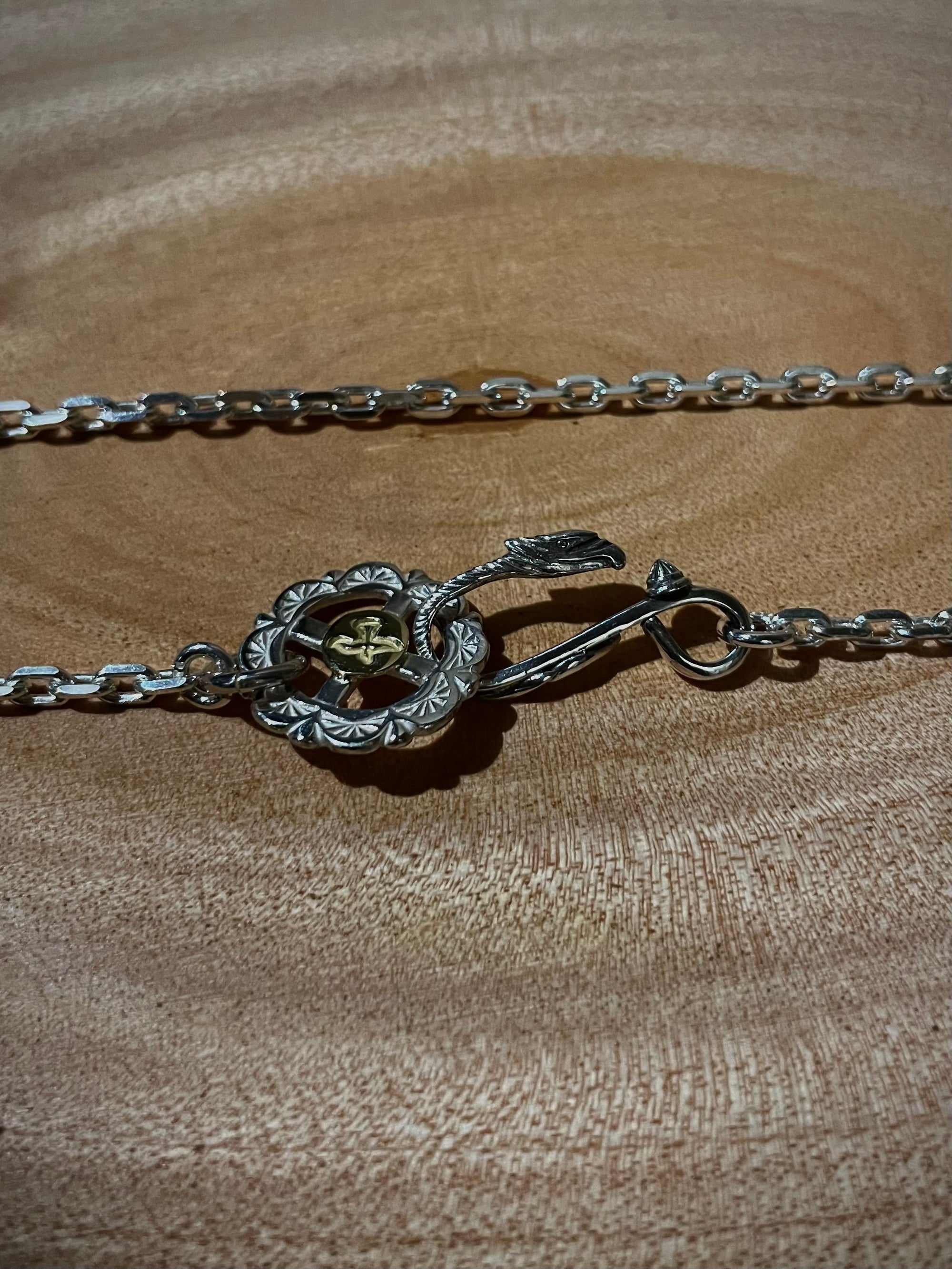 Silver Dollar Craft 千葉章弘 點金輪老鷹扣頸鏈