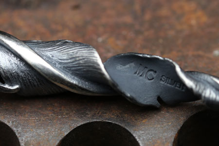 Mad Cult Twist Feather Pendant