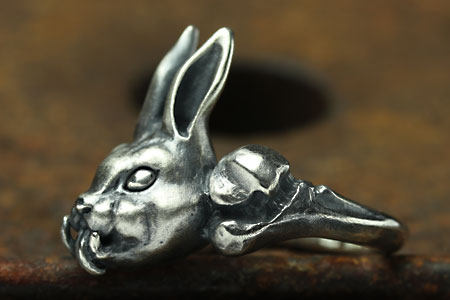 Mad Cult hk Evil Rabbit 戒指M