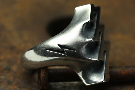 Mad Cult 777 Lightning Ring L