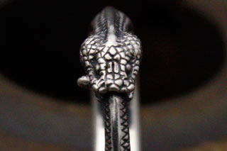 Mad Cult Brainwashing Snake Ring