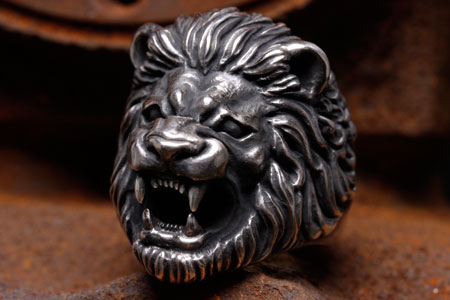 Mad Cult hk Lion Head 純銀獅子頭戒指