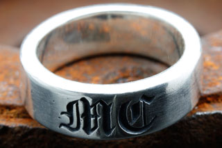 Mad Cult Flat MC Ring