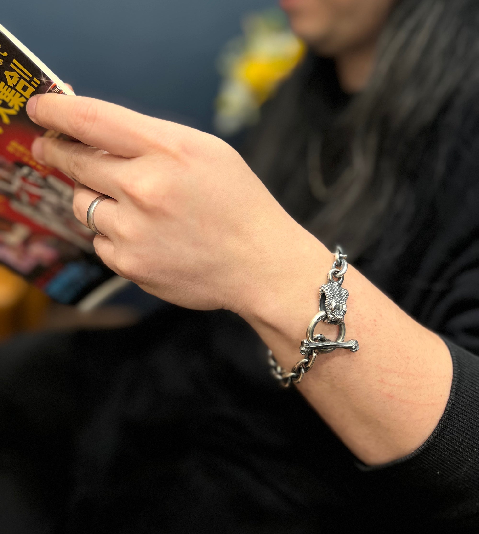 Mad Cult Murder Snake Biting Bracelet
