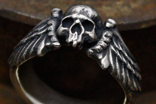Mad Cult Wings of Death純銀戒指