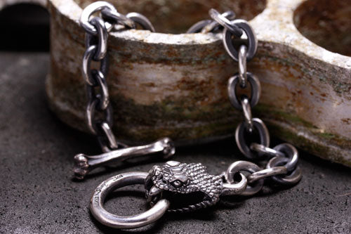 Mad Cult Murder Snake Biting Bracelet