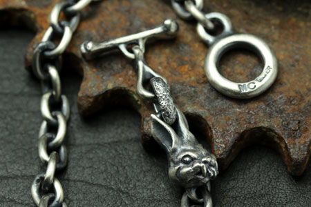 Mad Cult One Evil Rabbit 純銀手鏈