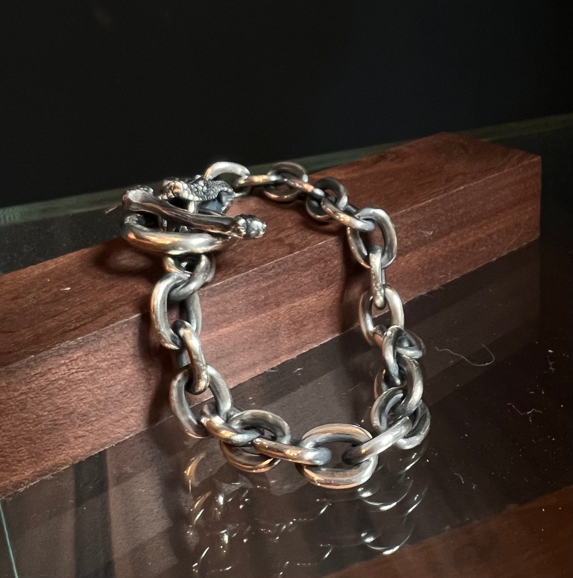 Mad Cult Murder Snake Biting Bracelet