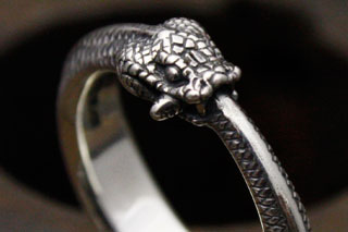 Mad Cult Brainwashing Snake Ring
