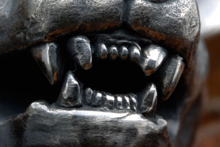 Mad Cult hk Hyena Head 吊墜