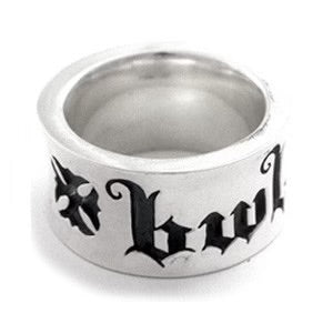 R313 Executive BWL Ring with Crosses