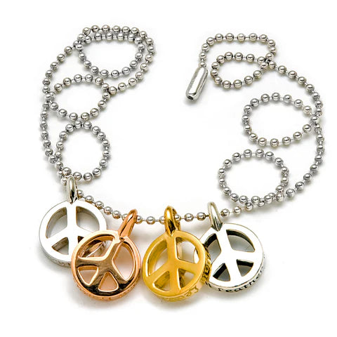 C347 Peace Sign Charm