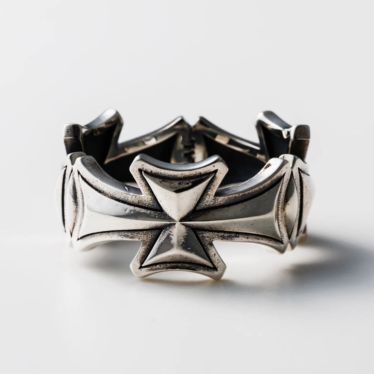 Solid Cross Ring