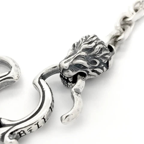 N886 BWL Horse Shoe Necklace