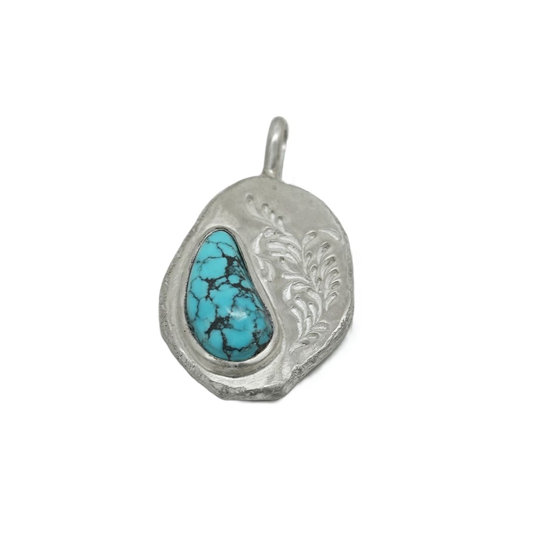 Silver Dollar Craft Morenci Turquoise Top