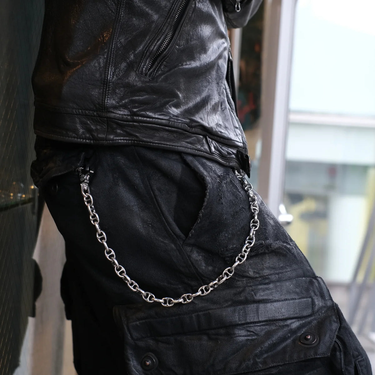 Oval Fang Wallet Chain: SP