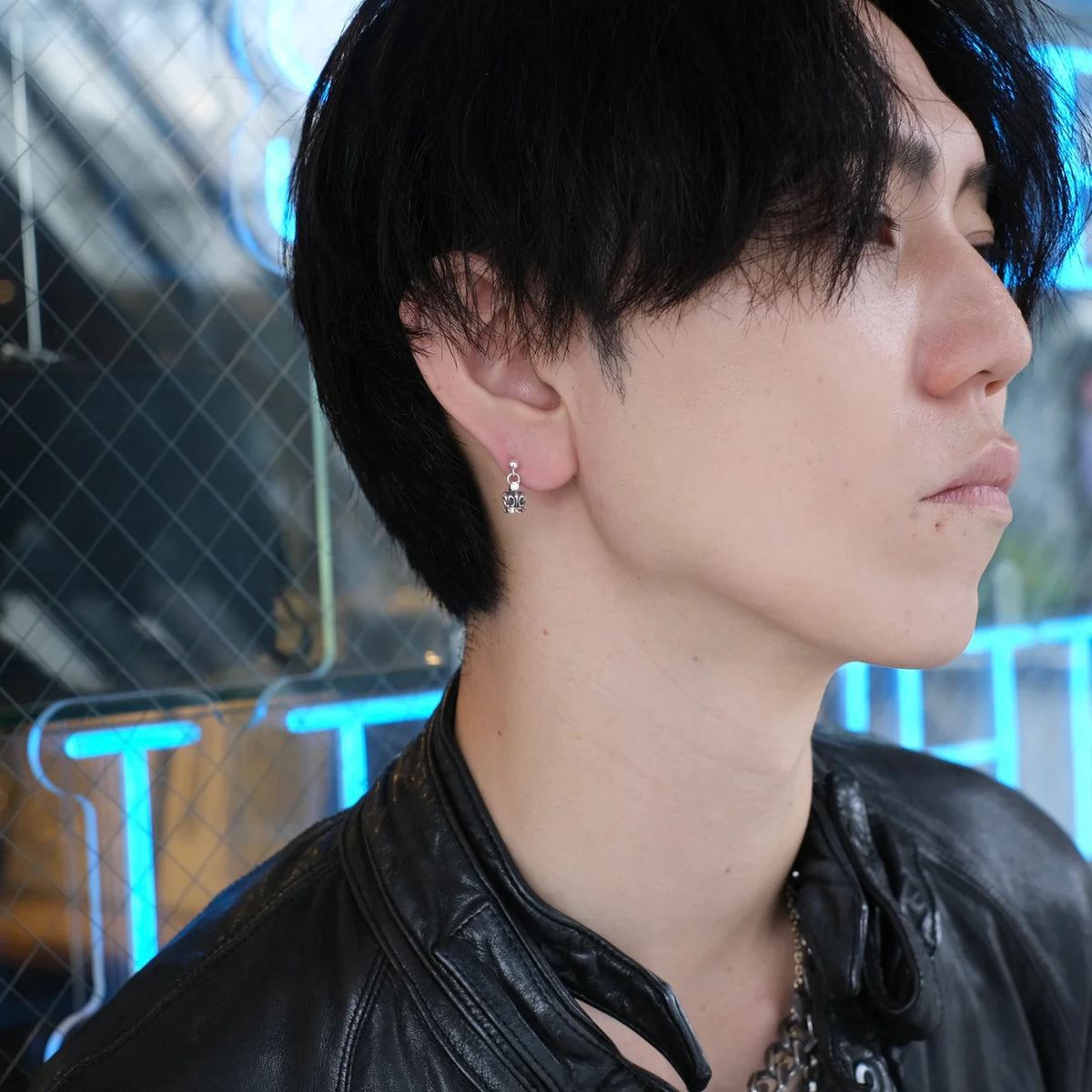 Ball Drop Earrings: Lily Crown