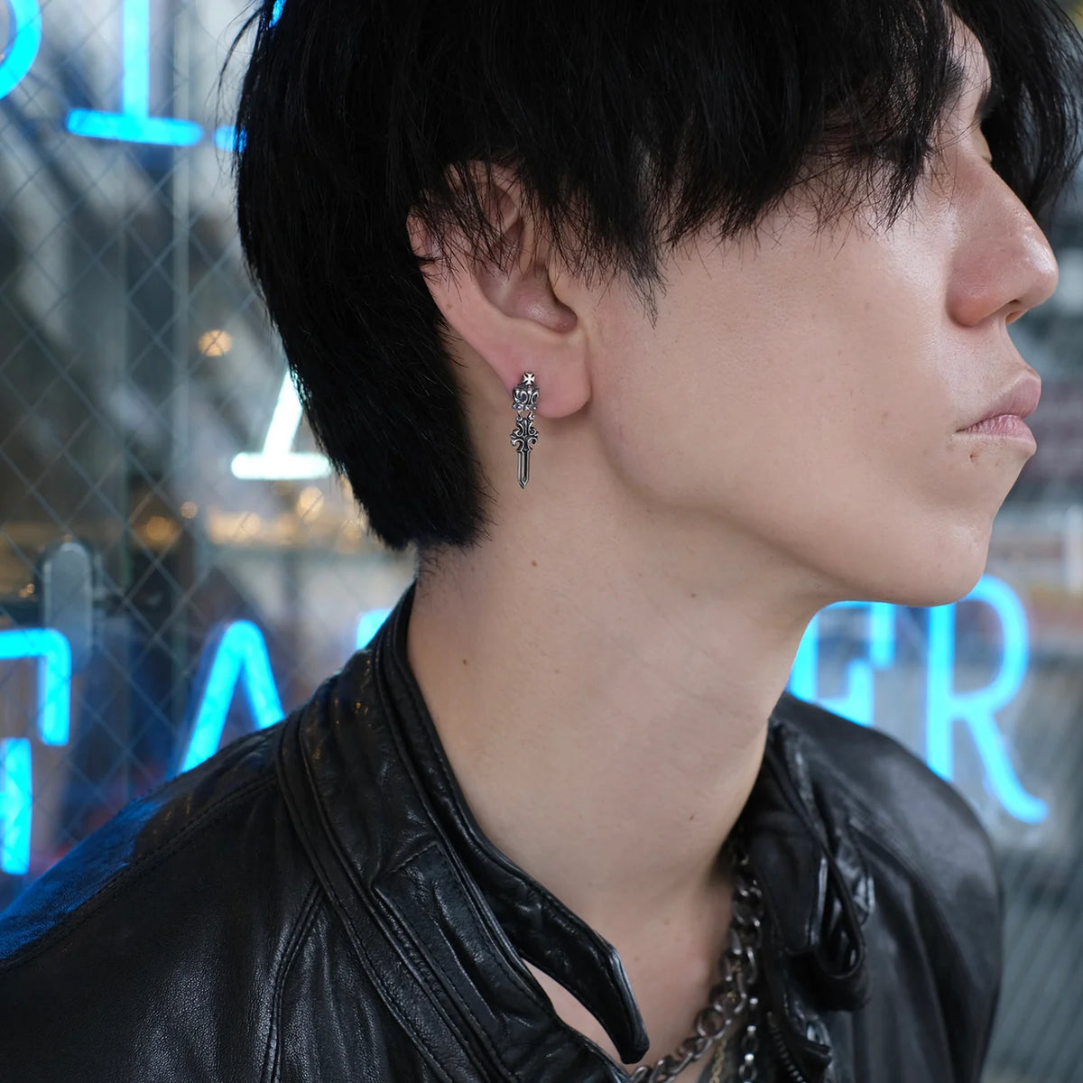 Crown Drop Earrings: SD
