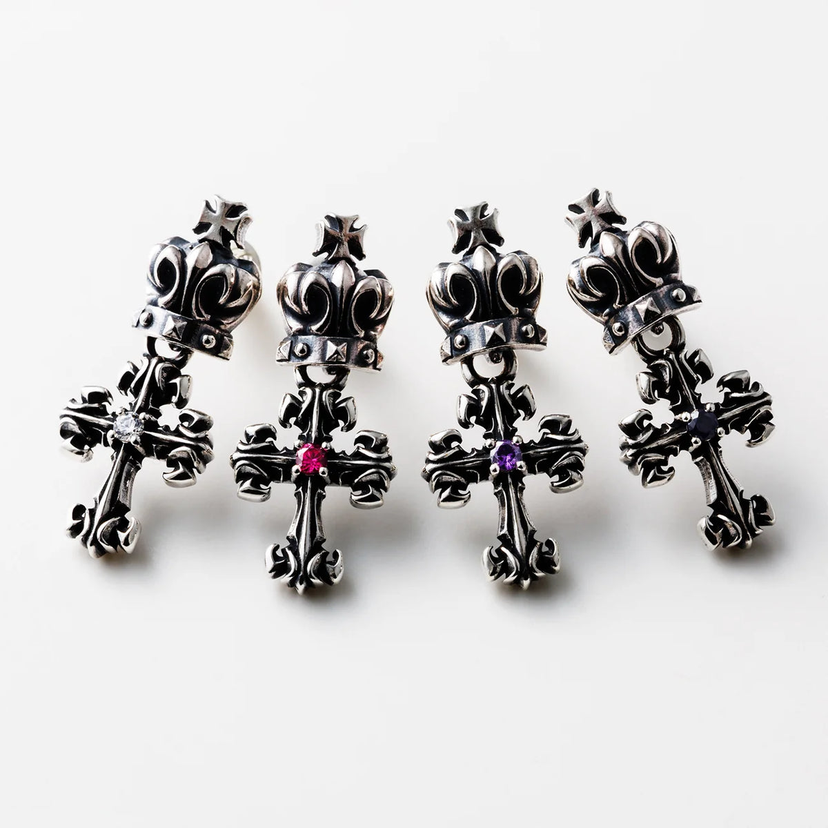 Crown Drop Earrings: GL