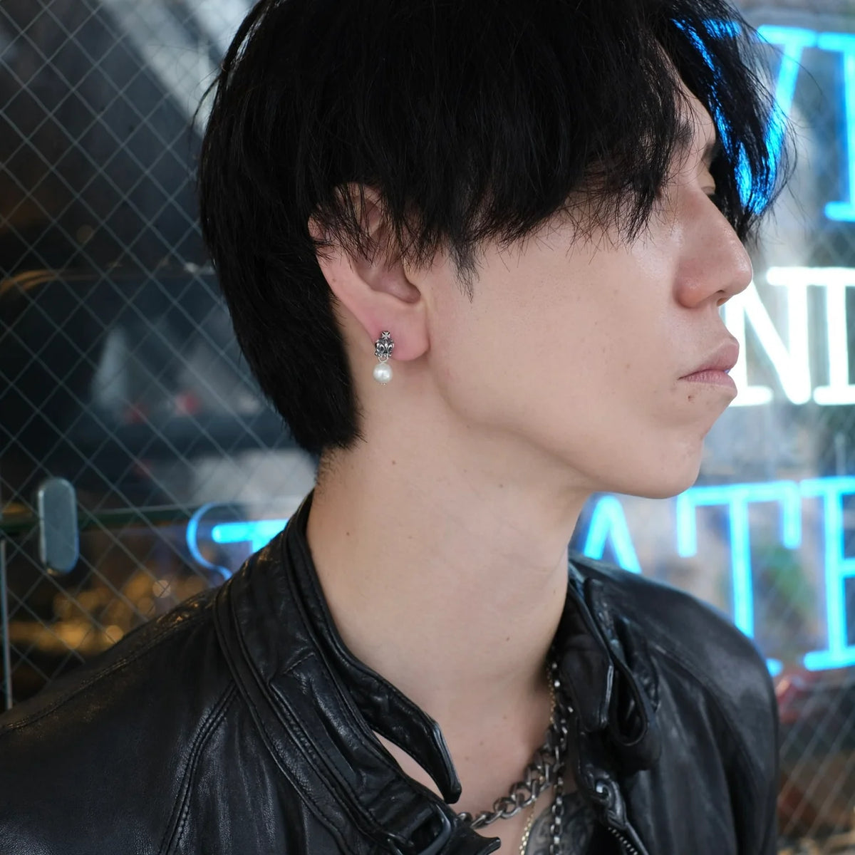 Crown Drop Earrings: SB