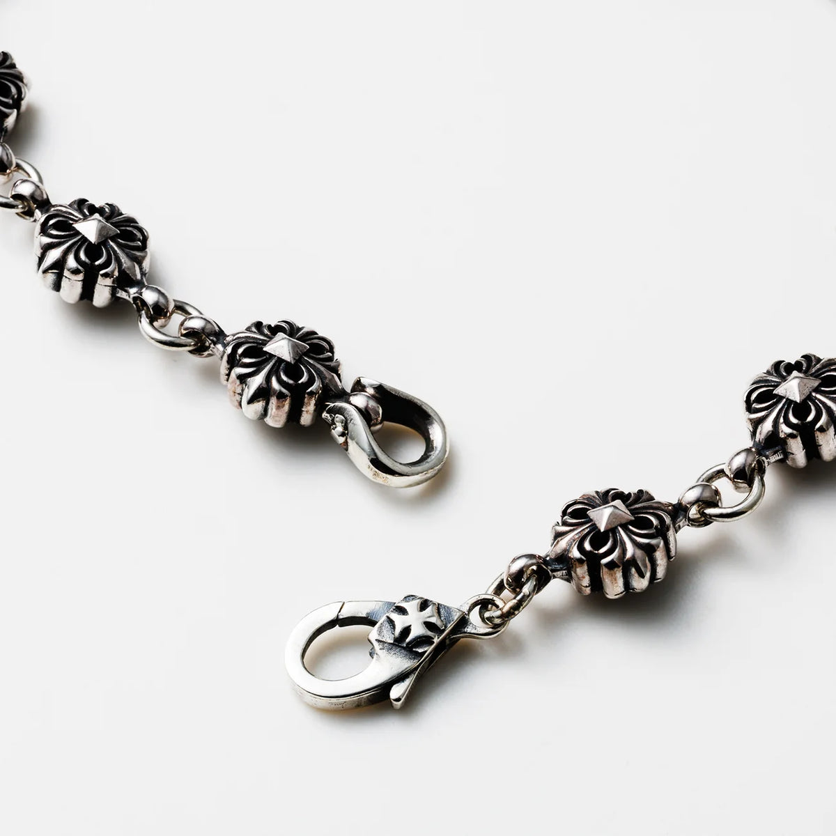Double Ray Studded Bracelet: Narrow
