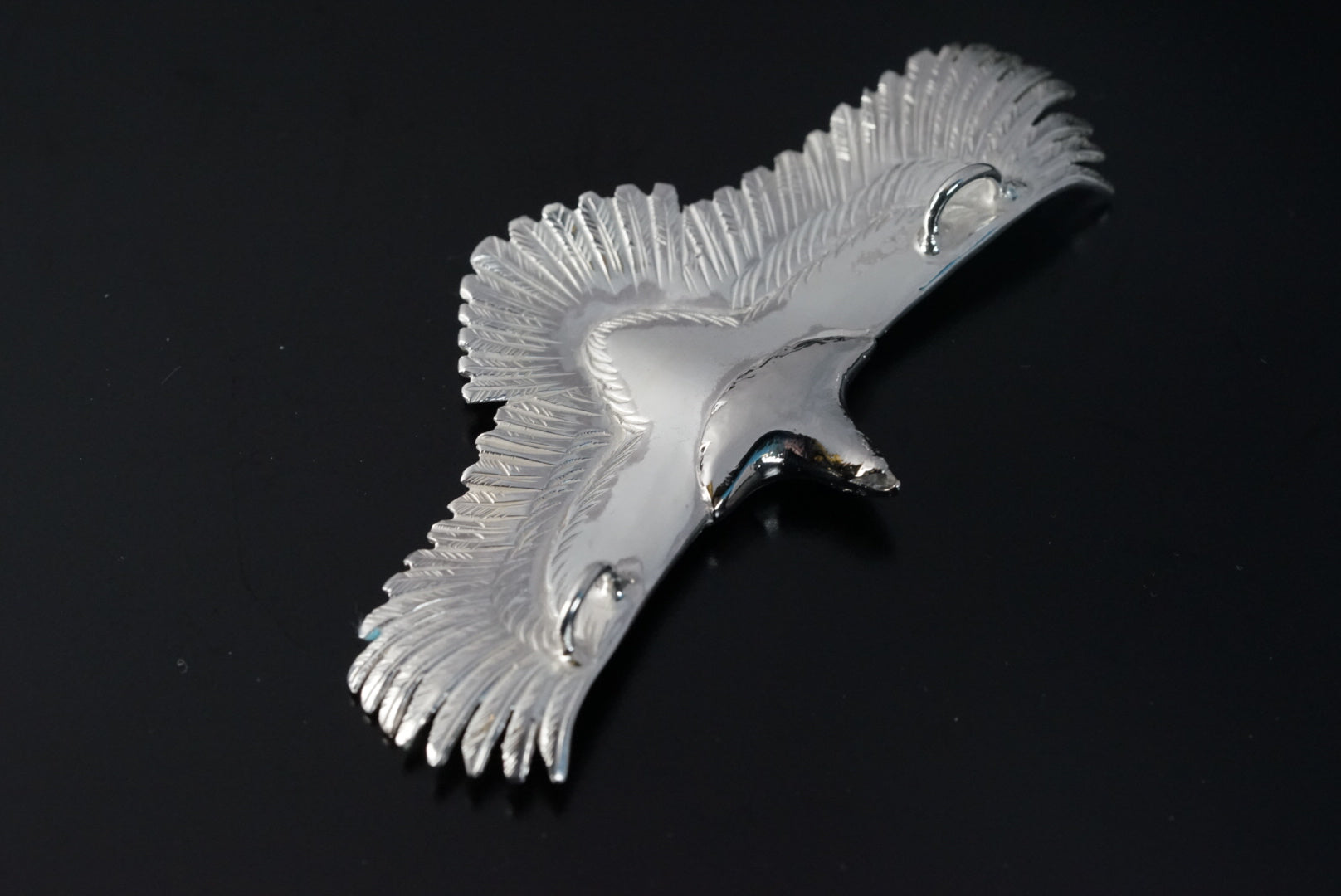 Albatory PT900 Eagle Head Silver Body Pendant M