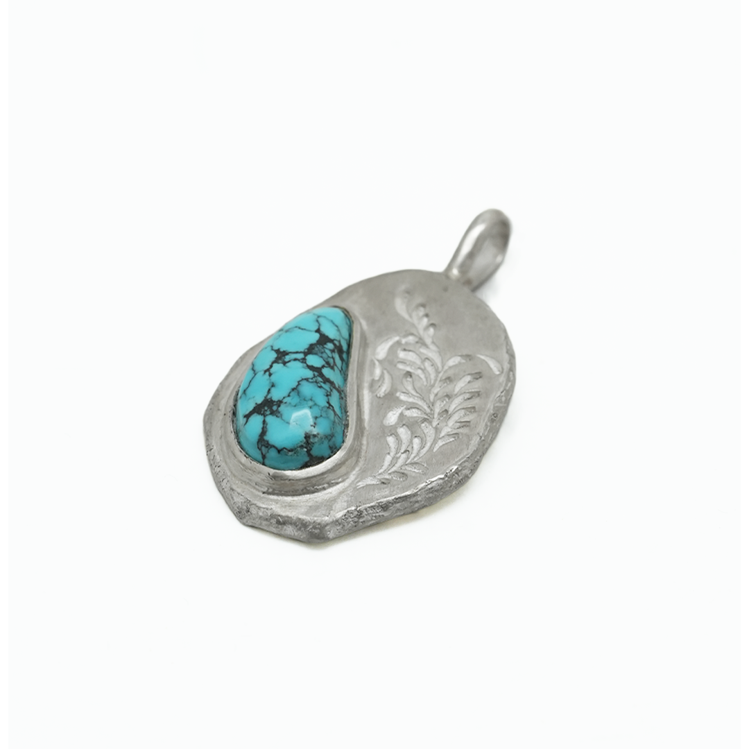 Silver Dollar Craft Morenci Turquoise Top