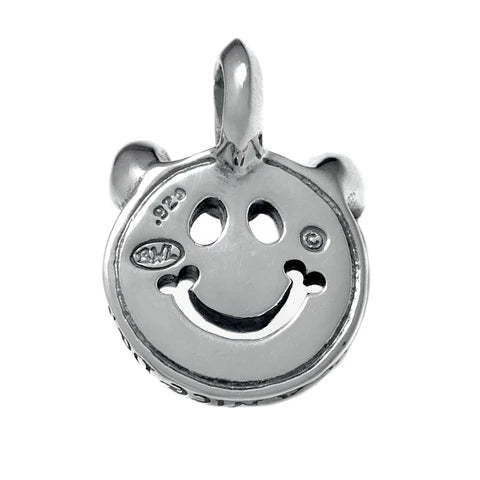 C384 Happy Face Rhino Charm