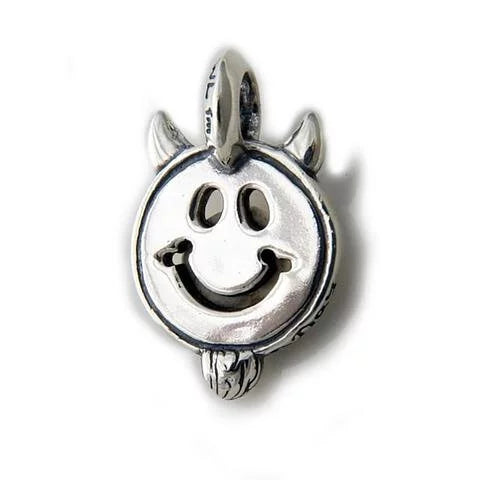 C367 30th Anniversary Happy Face With Horns and Beard Charm