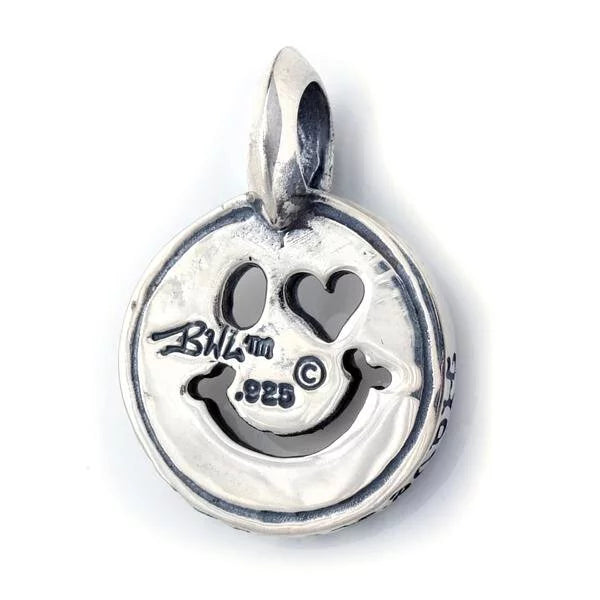 C370 Happy Face With Heart Eye Charm