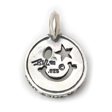 C372 Happy Face With Star Eye Charm