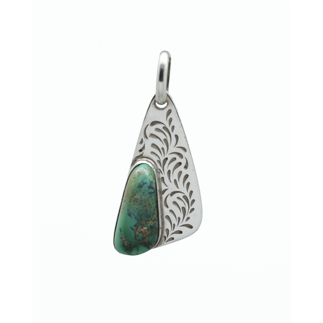 Silver Dollar Craft Carico Lake Turquoise Arabesque Top